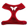 Unconditional Love Butterfly Design Soft Mesh Harnesses Red Medium UN849380